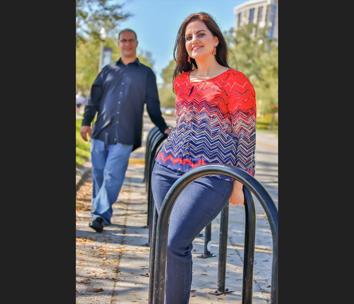 Downtown St.Petersberg Engagement Photographers