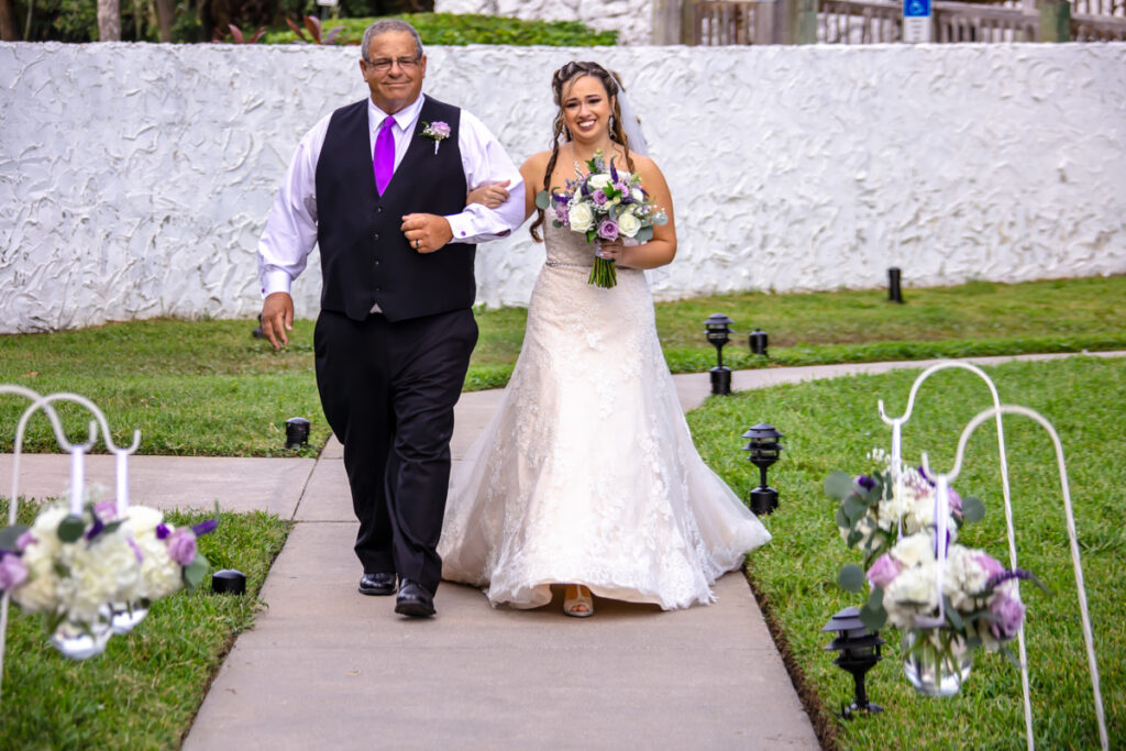 Wedding photography at The Rusty Pelican Tampa FL