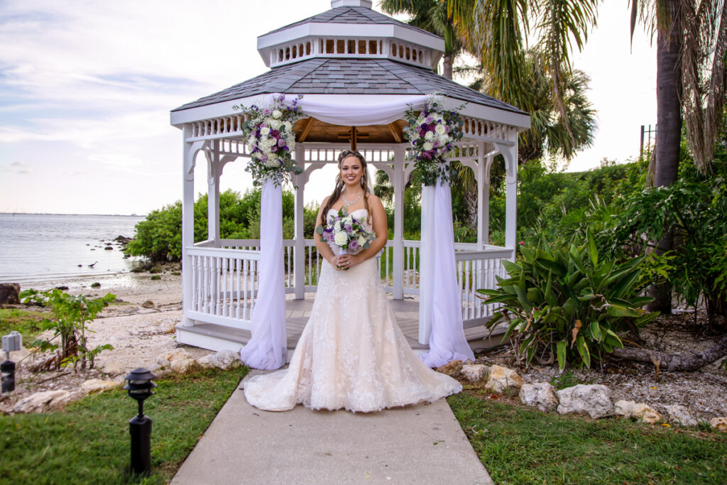Wedding photography at The Rusty Pelican Tampa FL