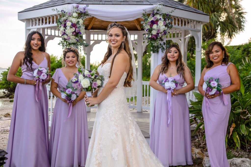 Wedding photography at The Rusty Pelican Tampa FL