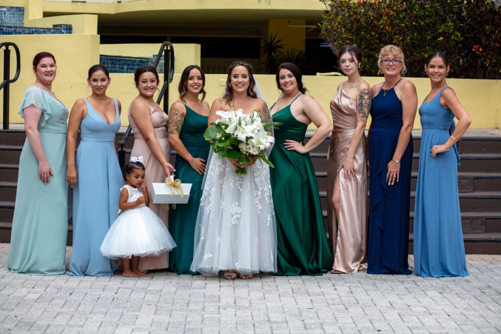 Wedding photography at Sirata Beach Resort, St Pete Beach FL