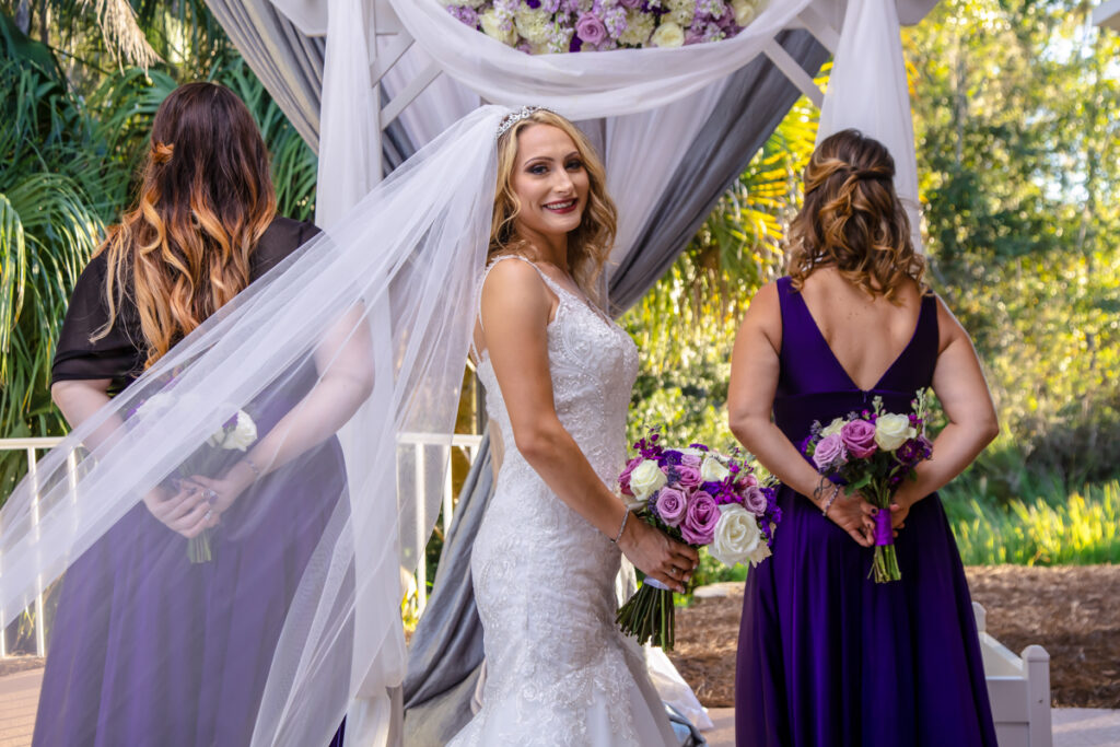 Wedding photography at Crescent Oaks Golf Club Tarpon Springs FL