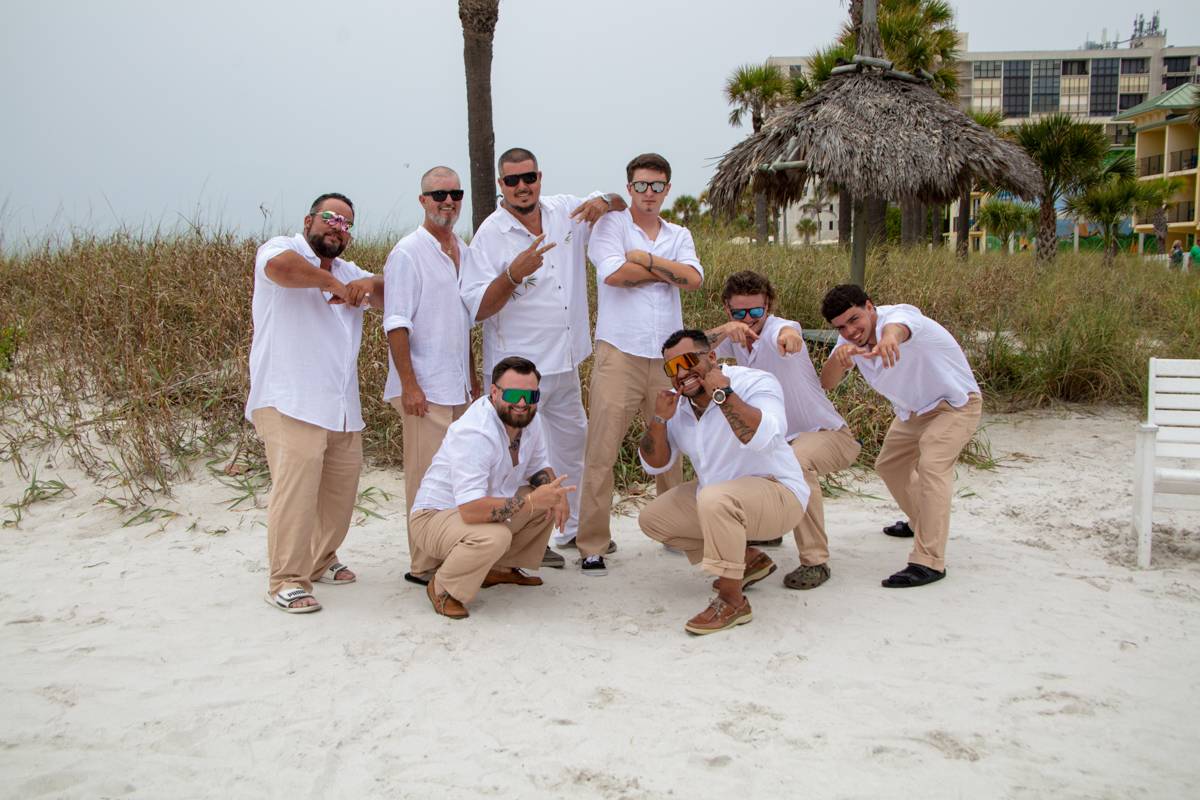 Wedding photography at Sirata Beach Resort, St Pete Beach FL