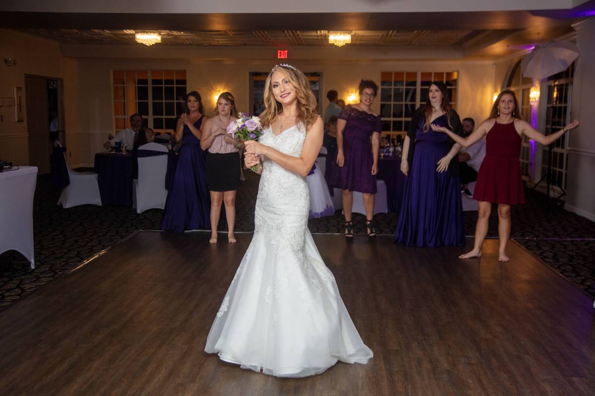 Wedding photography at Crescent Oaks Golf Club Tarpon Springs FL