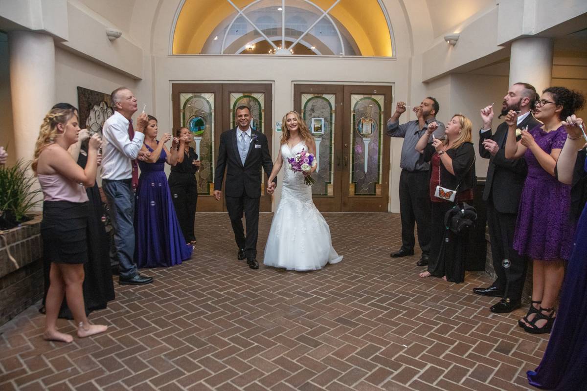 Wedding photography at Crescent Oaks Golf Club Tarpon Springs FL