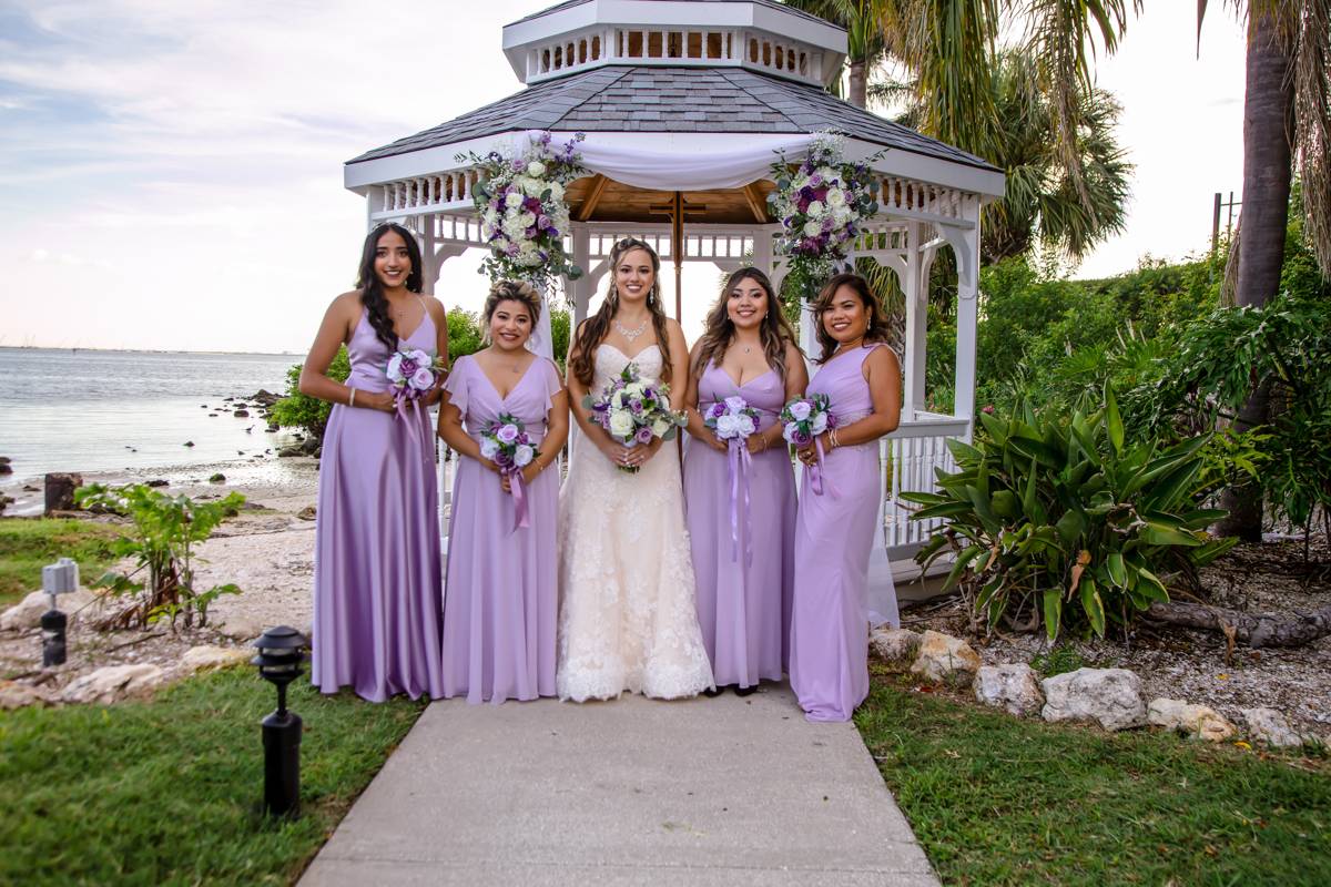 Wedding photography at The Rusty Pelican Tampa FL