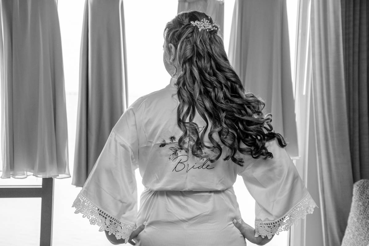 Wedding photography at The Rusty Pelican Tampa FL