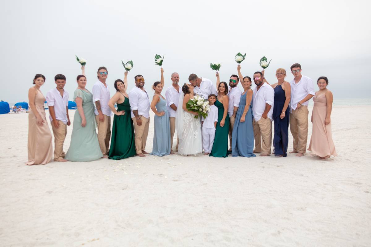 Wedding photography at Sirata Beach Resort, St Pete Beach FL
