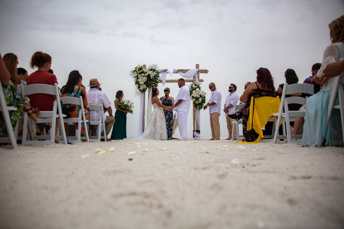 Wedding photography at The Sirata Beach Resort