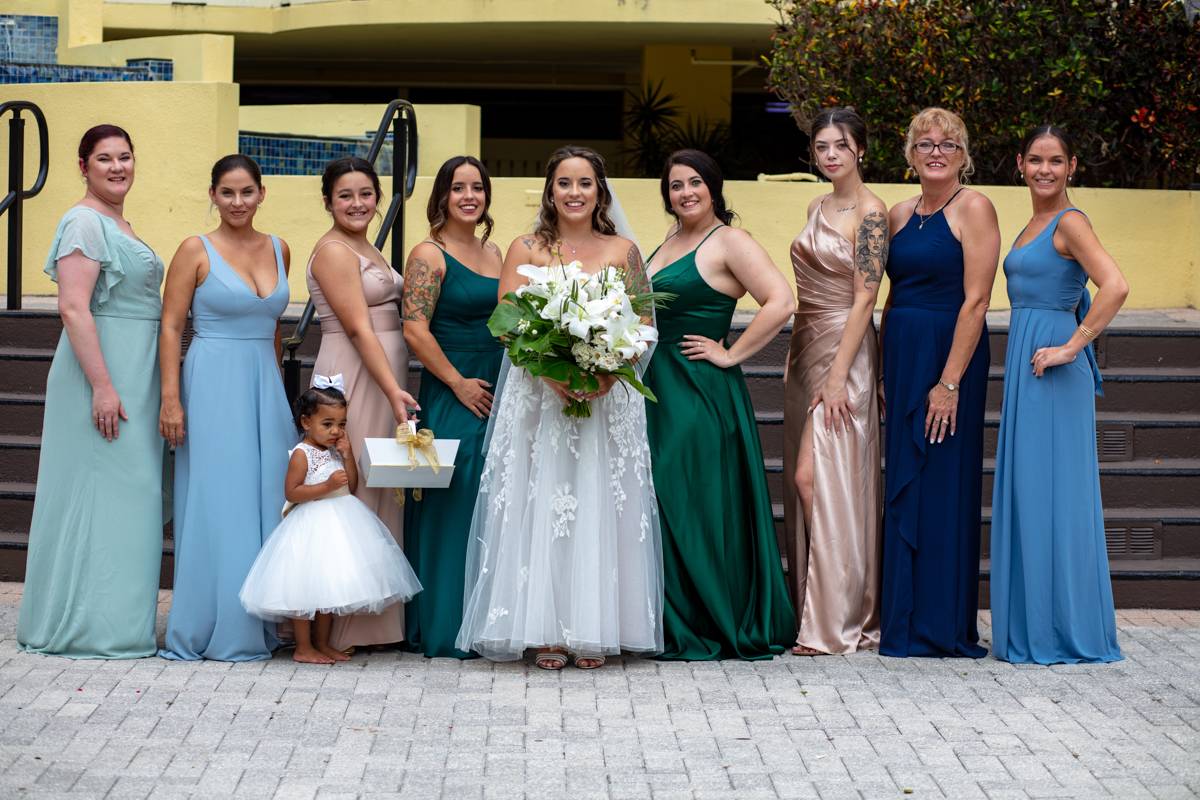 Wedding photography at Sirata Beach Resort, St Pete Beach FL