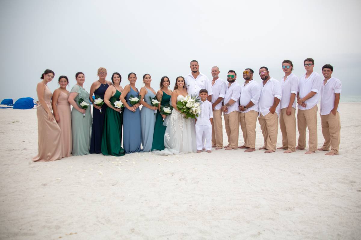 Wedding photography at Sirata Beach Resort, St Pete Beach FL