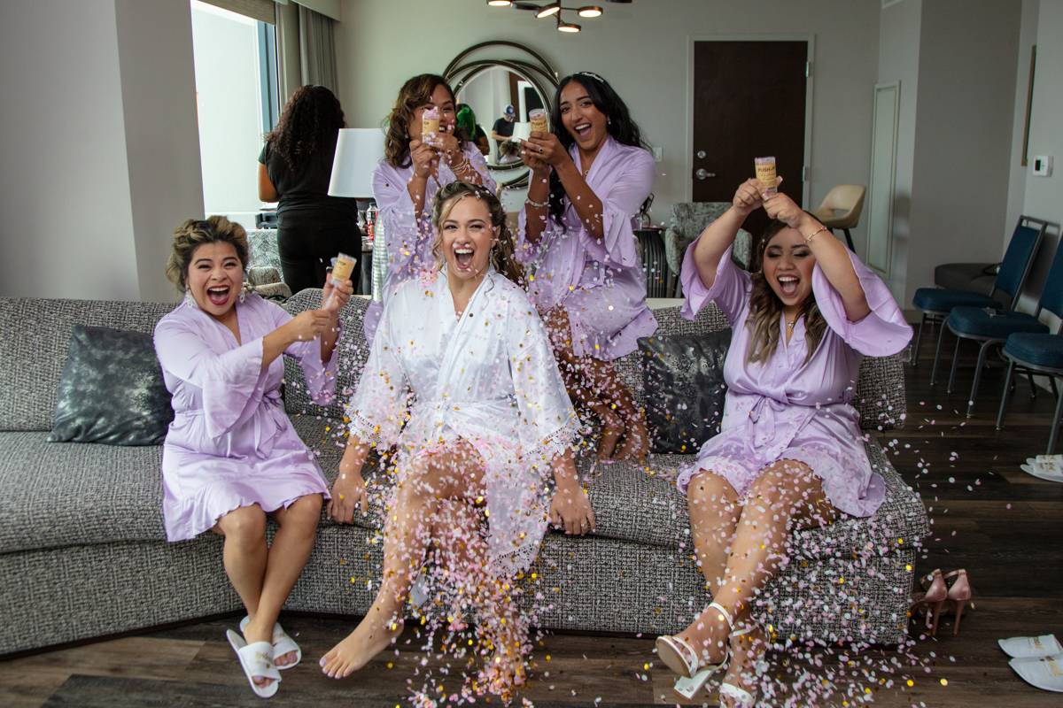 Wedding photography at The Rusty Pelican Tampa FL