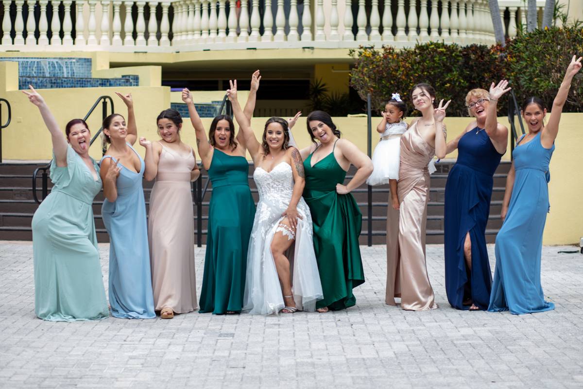 Wedding photography at Sirata Beach Resort, St Pete Beach FL