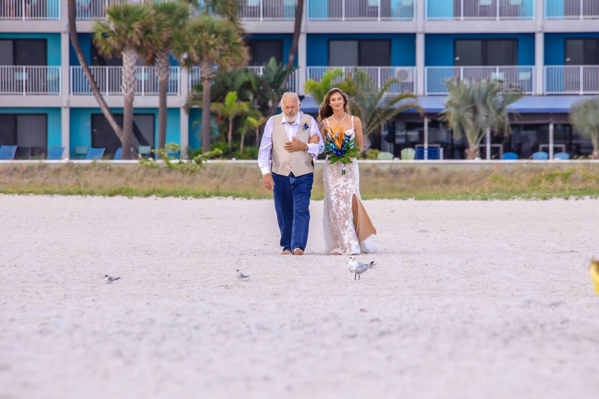 Wedding photographer Treasure Island Florida